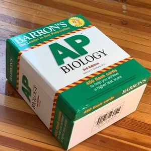 🌱AP Biology Barron’s Flashcards🧬🦠